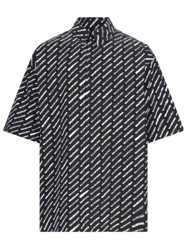 Balenciaga long sleeve shirt BLACK WHITE