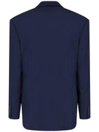 Balenciaga Regular Tailored Jacket Navy