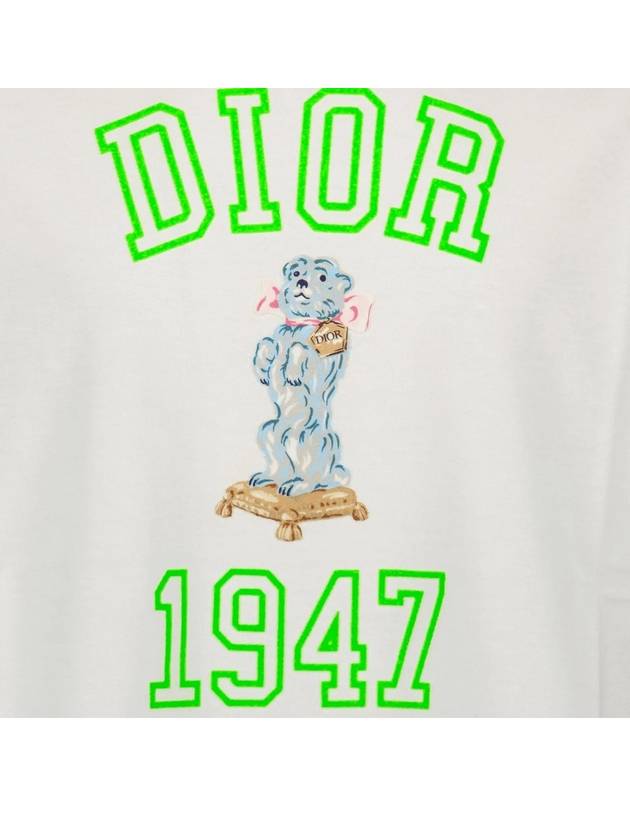 Barbie 1947 Casual Fit Short Sleeve T-Shirt Beige Dior