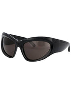 Balenciaga Eyewear Wrap D Frame Sunglasses