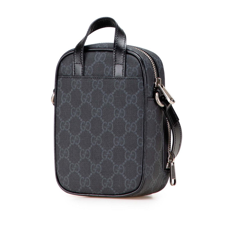 Gucci Interlocking G PVC Leather Shoulder Bag