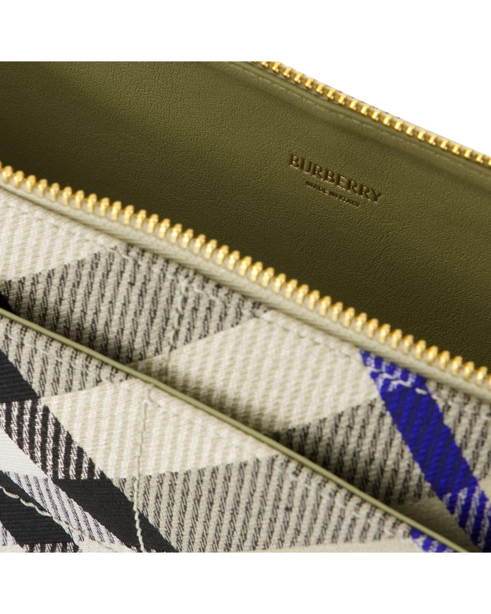 Burberry Plaid Crossbody Bag Women White | White Messenger Bags