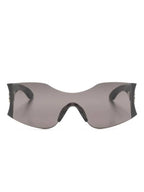 Balenciaga Eyewear Hourglass Oversized Frame Sunglasses