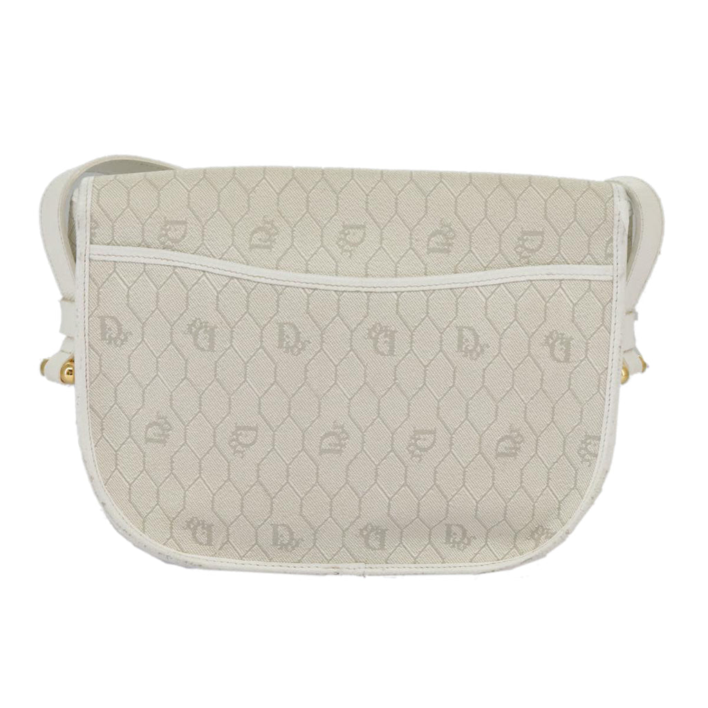 Dior Honeycomb  Canvas Shoulder Bag (Pre-Owned)