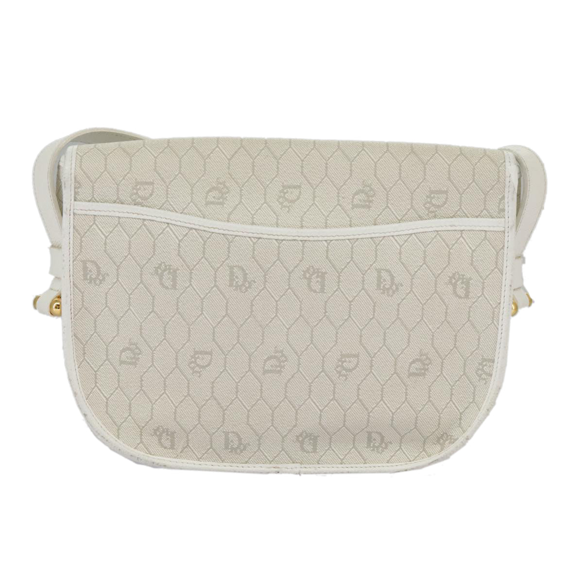 Dior Honeycomb  Canvas Shoulder Bag (Pre-Owned)
