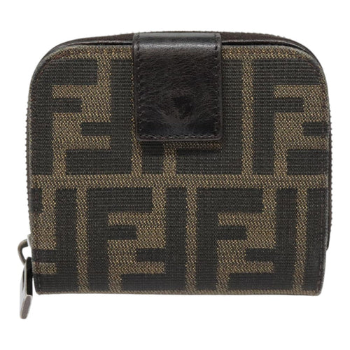 Fendi Zucchino  Canvas Wallet  ()