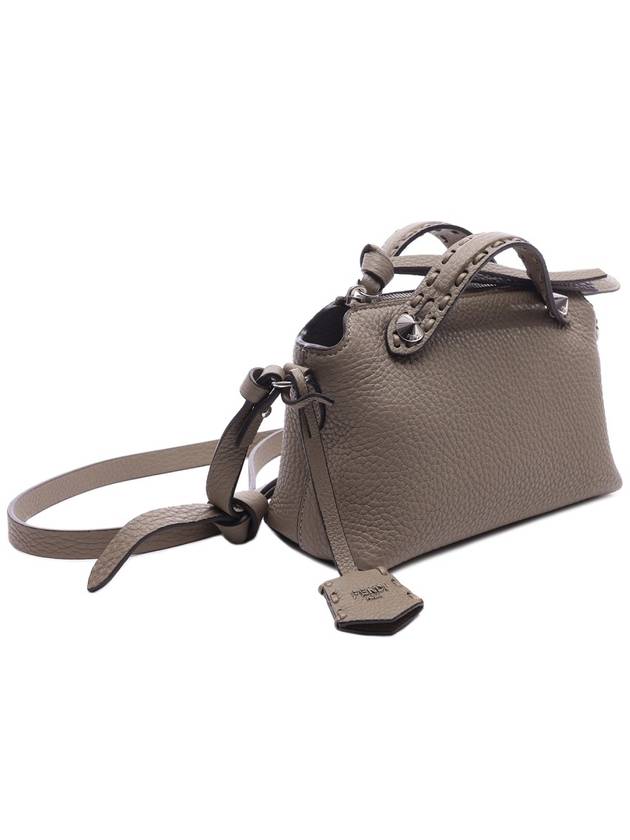 Fendi By The Way Selleria Mini Tote Bag Grey