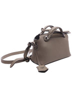 Fendi By The Way Selleria Mini Tote Bag Grey