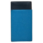 Fendi Long Wallet Long Wallet Blue Black Leather Ladies Fendi