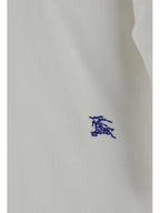 Burberry EKD Embroidery Regular Fit Polo Shirt White
