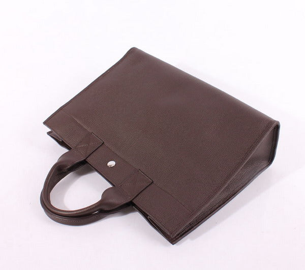 Hermes Briefcases 6008 Unisex Briefcase Cow Leather Bag