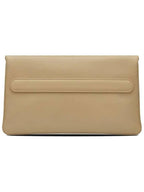 Logo Medium Double Shoulder Bag Beige Dior