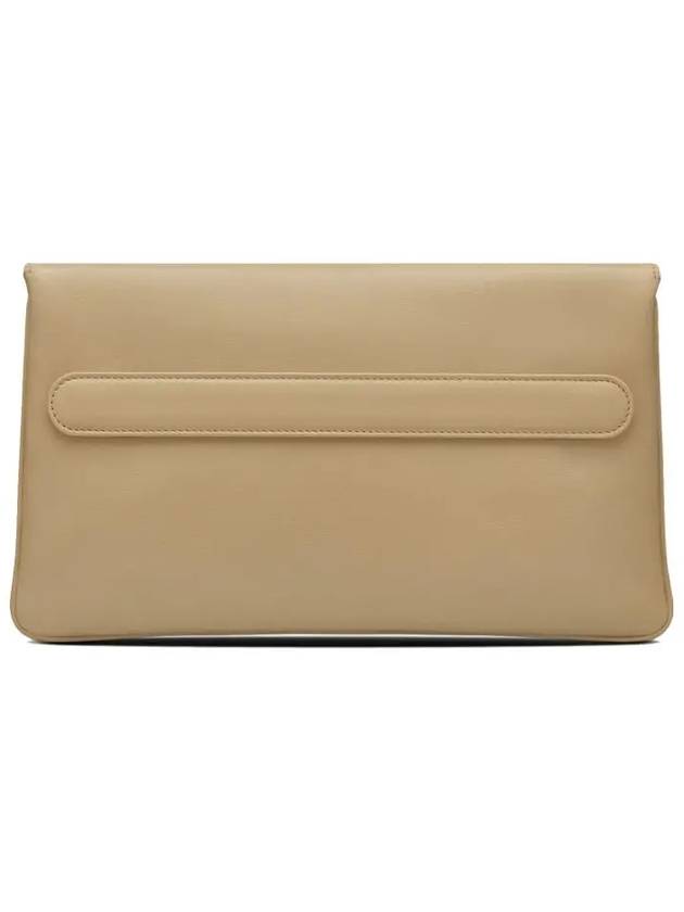 Logo Medium Double Shoulder Bag Beige Dior