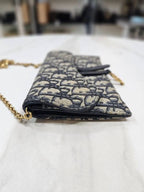 Oblique Saddle Wallet Mini Chain WOC Cross Bag S5614CTZQ Dior