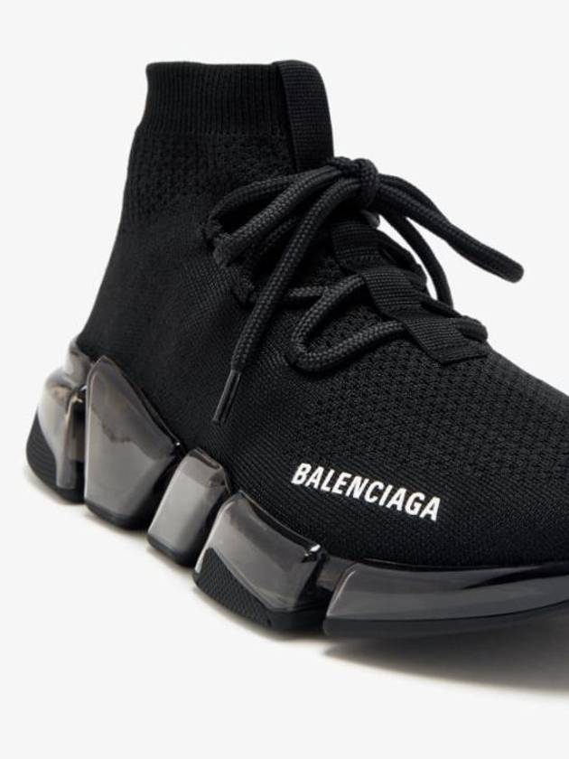 Balenciaga Speed 2.0 Lace-Up High-Top Sneakers Black