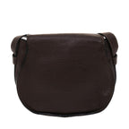 Chloe Saddle Bag Mercy Shoulder Bag Leather Brown 45716