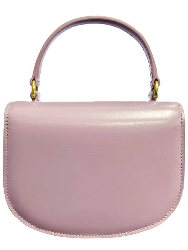 CELINE Besace Clea Triomphe Small Shiny Calfskin Tote Bag Petal