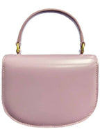 CELINE Besace Clea Triomphe Small Shiny Calfskin Tote Bag Petal