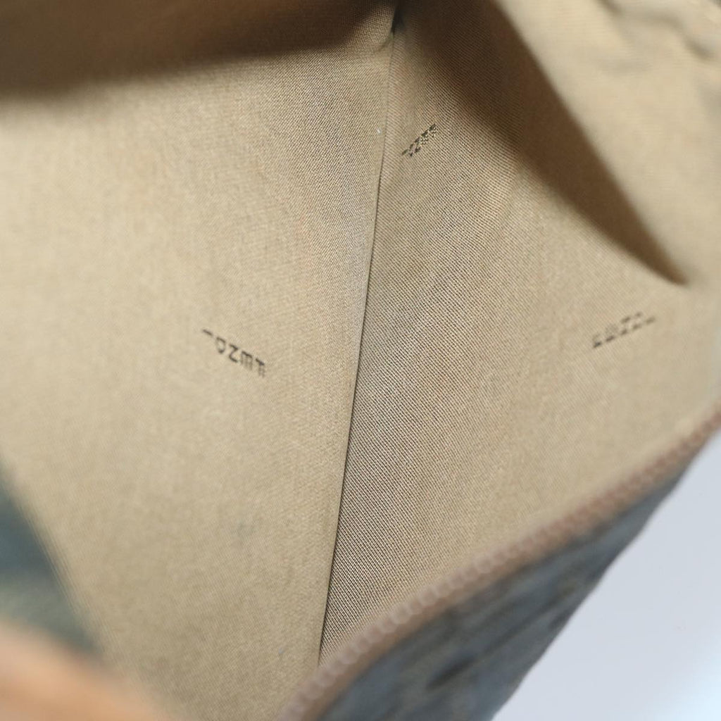 FENDI Zucca Canvas Shoulder Bag Black Brown45817