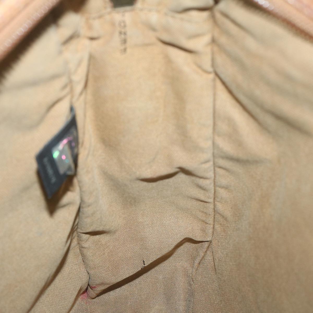 FENDI Zucca Canvas Shoulder Bag Black Brown45817