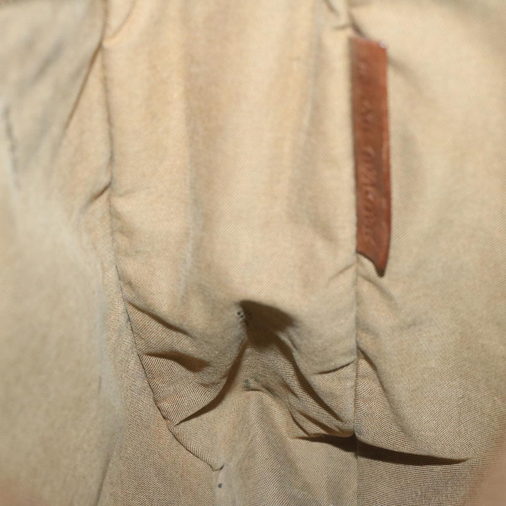 FENDI Zucca Canvas Shoulder Bag Black Brown45817