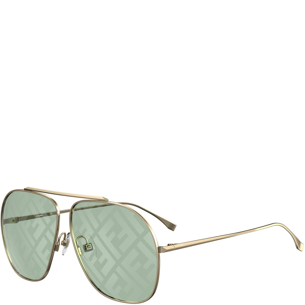 Fendi FF0407, Gold/Green