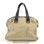 Fendi   Hemp Leather Handbag Shoulder Bag Tote Bag ()