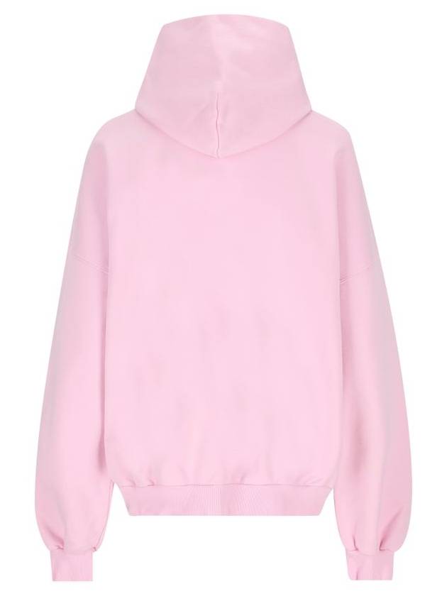 Balenciaga Beverly Hills Embroidered Hooded Top Pink