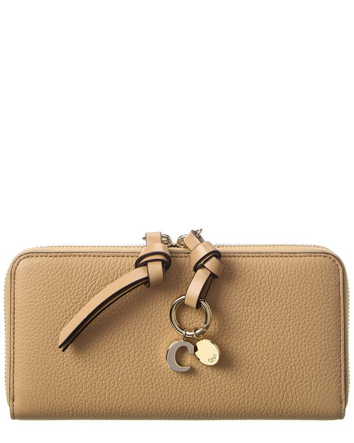 Chloe Alphabet Leather Continental Wallet