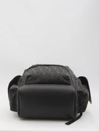Fendi Drive FF Logo Backpack Black