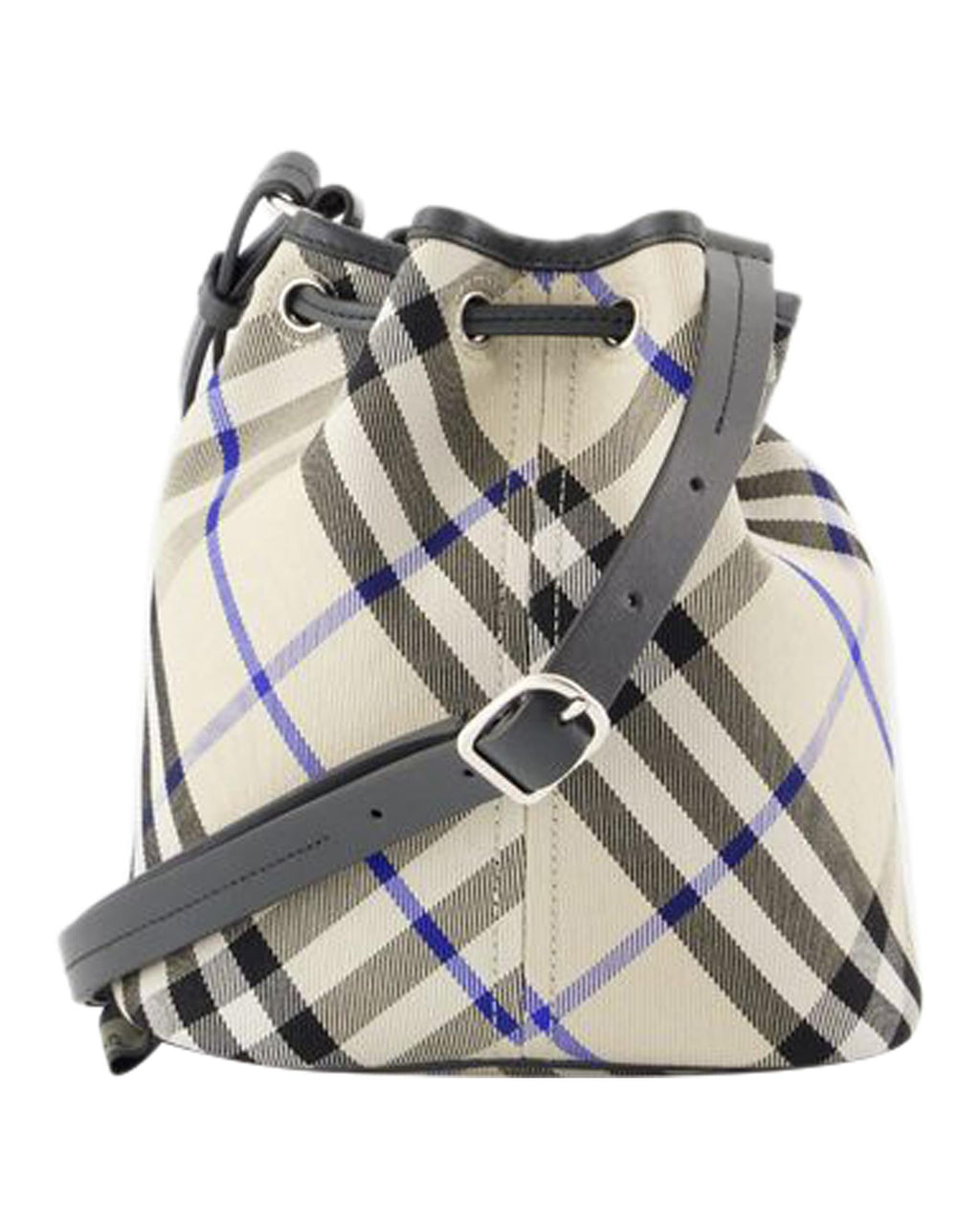 Burberry Bucket Bag Drawstring Closure Women White | White Handbags