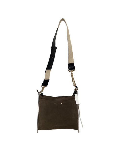Chloe CLINE Suede Shoulder Bag Women Brown | Ochre Messenger Bags