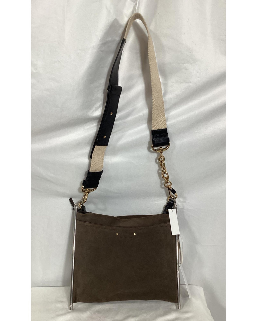 Chloe CLINE Suede Shoulder Bag Women Brown | Ochre Messenger Bags
