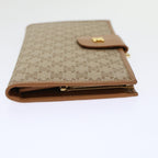 CELINE Macadam Canvas Long Wallet Beige  46361