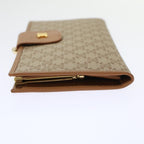 CELINE Macadam Canvas Long Wallet Beige  46361