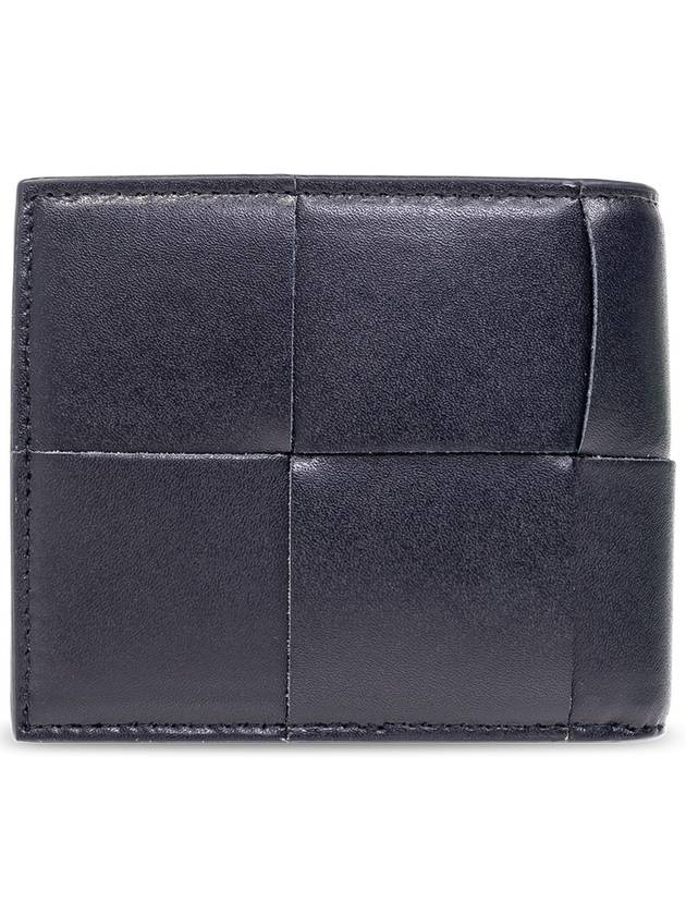 Bottega Veneta Cassette Half Wallet Space Mud