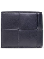 Bottega Veneta Cassette Half Wallet Space Mud
