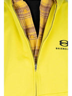 Balenciaga hooded sweatshirt 772206TPVG6 7440 YELLOW BLACK