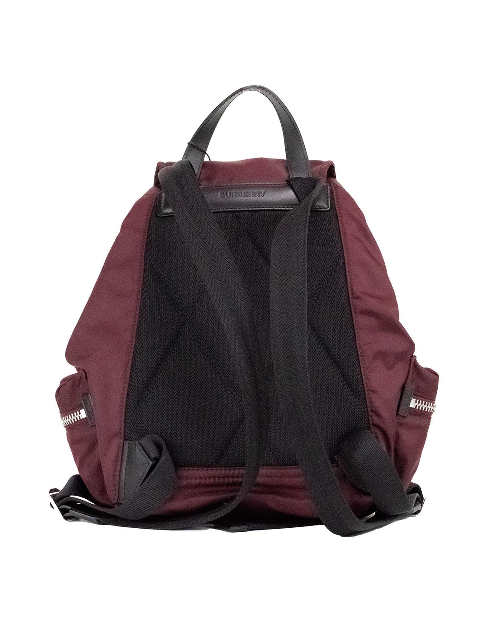 Burberry  Small Backpack in Burgundy