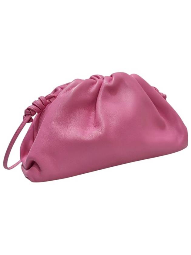 Bottega Veneta 585852 Mini pouch dumpling bag pink color cross