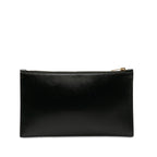 Saint Laurent Tenny Monogram Backpack Bill Poch Black Gold Leather  Saint Laurent