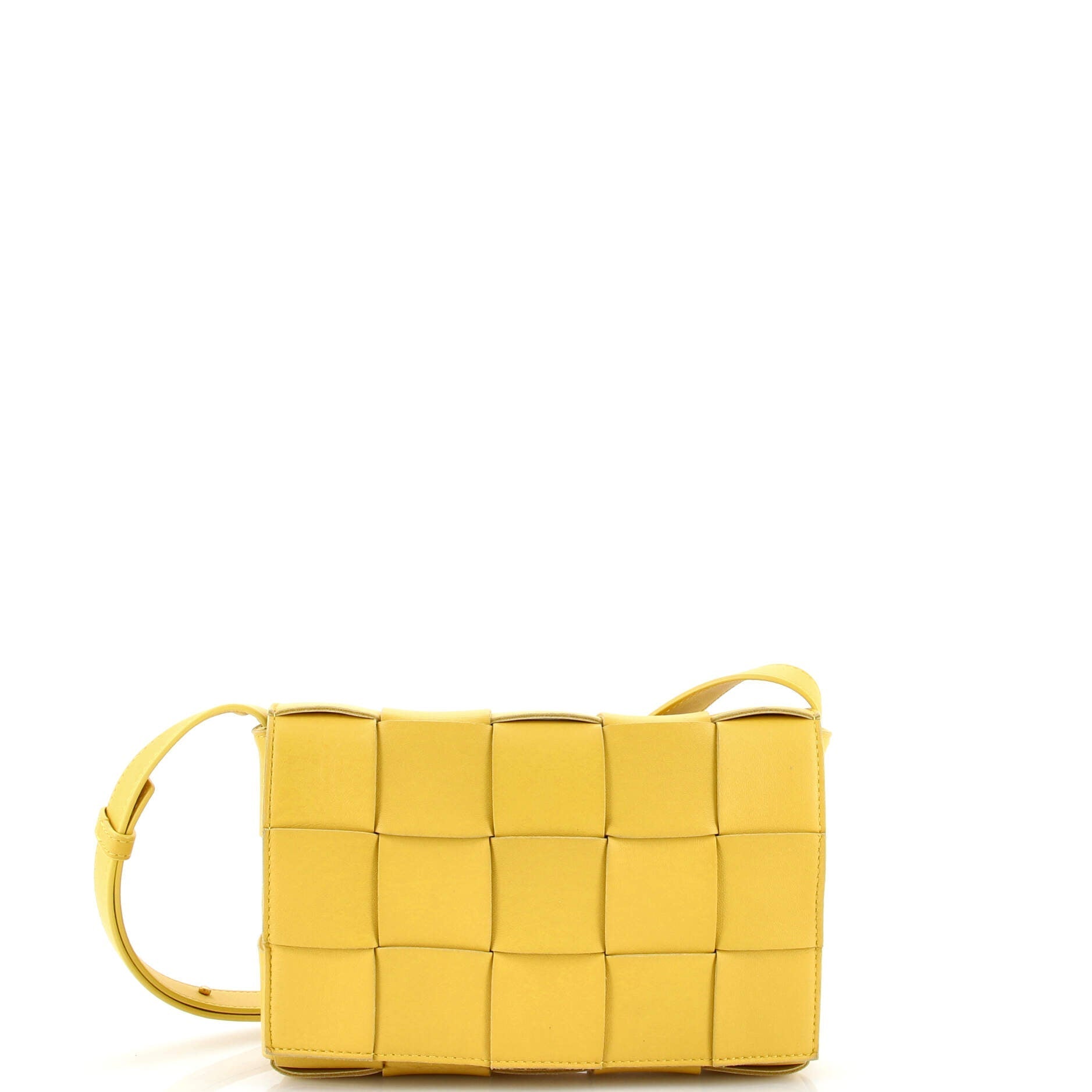 Bottega Veneta Cassette Crossbody Bag Maxi Intrecciato Leather