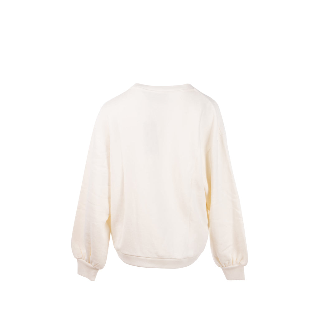 Gucci Size S Beverly Hills Cherry Printed Sweatshirt Cotton White/Red/Green