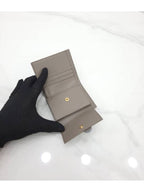 CELINE Vicolo grained calfskin wallet