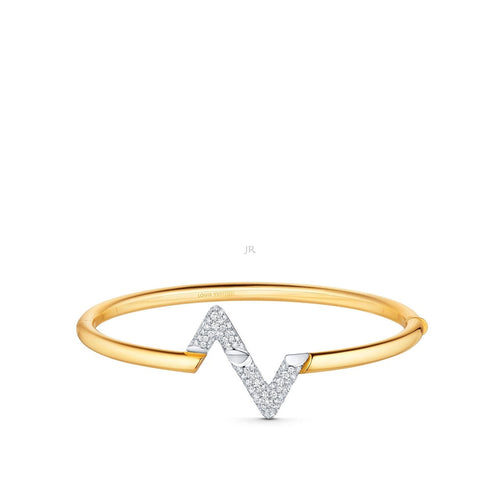 Louis Vuitton VOLTE UPSITE DOWN GOLD DIAMOND BRACELET