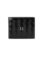 Bottega Veneta Intrecciato Half Wallet Black