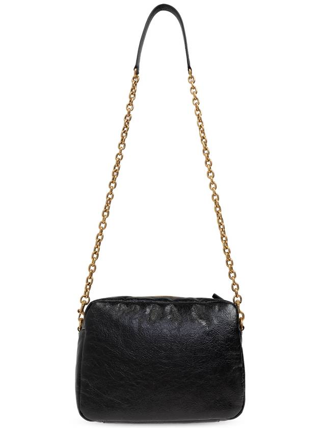 Balenciaga Monaco Camera Small Cross Bag Black