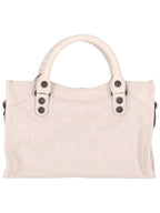 Balenciaga Le City Tote Bag Almond