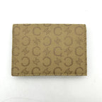 Celine | Bags | Celine Cc Monogram Denim Wallet In Yellow In Like New Condition ITUA284CJXXO
