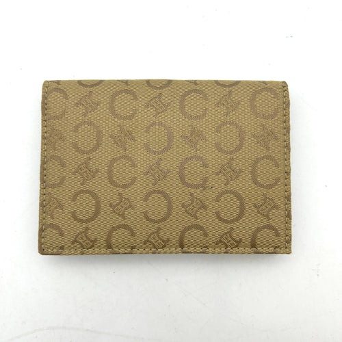 Celine | Bags | Celine Cc Monogram Denim Wallet In Yellow In Like New Condition ITUA284CJXXO